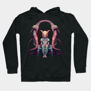 Reptilian Alien Queen Hoodie